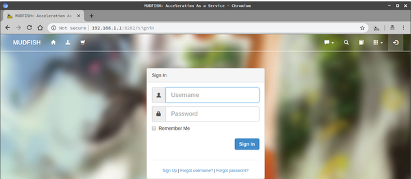 Mudfish sign-in