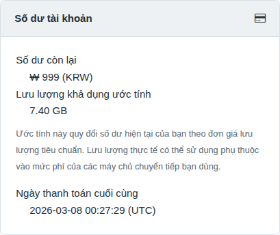 Trạng thái credit